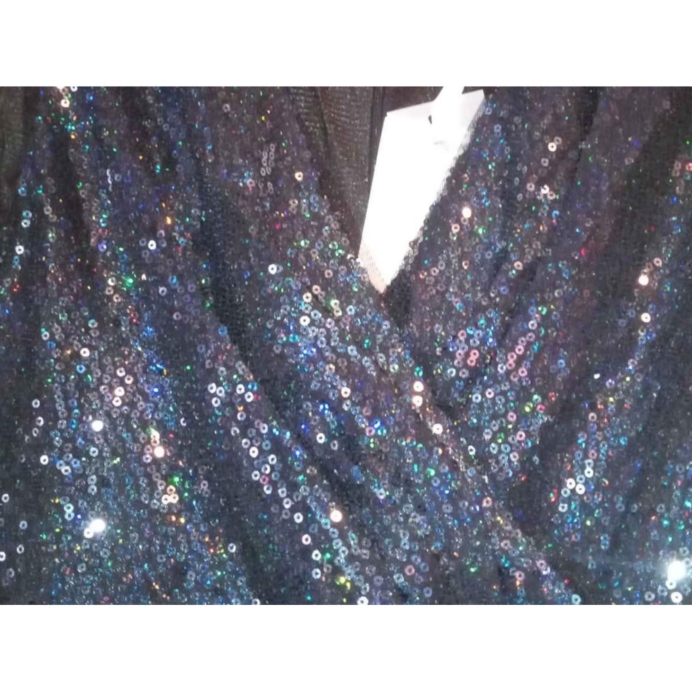 Grace Karin sequence dress dark blue
